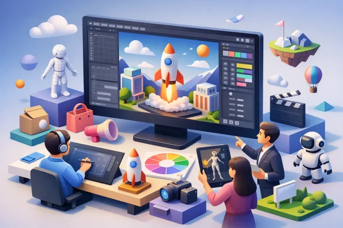 How to Commission CGI Illustration for Campaigns