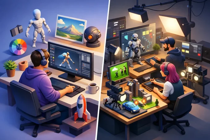 Freelance Artist vs Production Agency for CGI