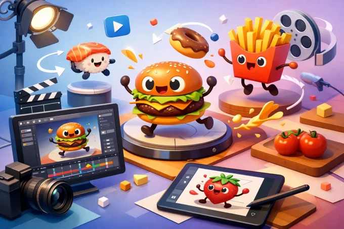How to Animate Food for High-Impact Campaigns