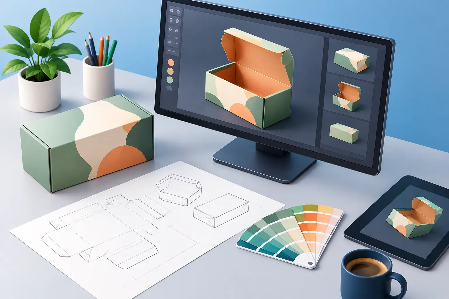 How to Visualise Packaging Before Production