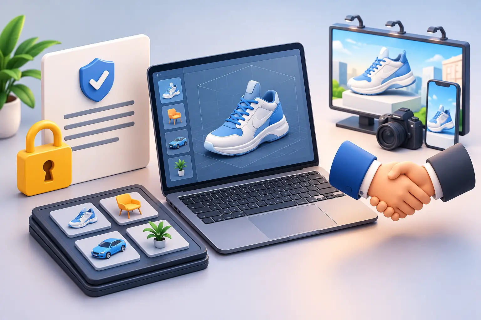 CGI Asset Licensing for Commercial Campaigns